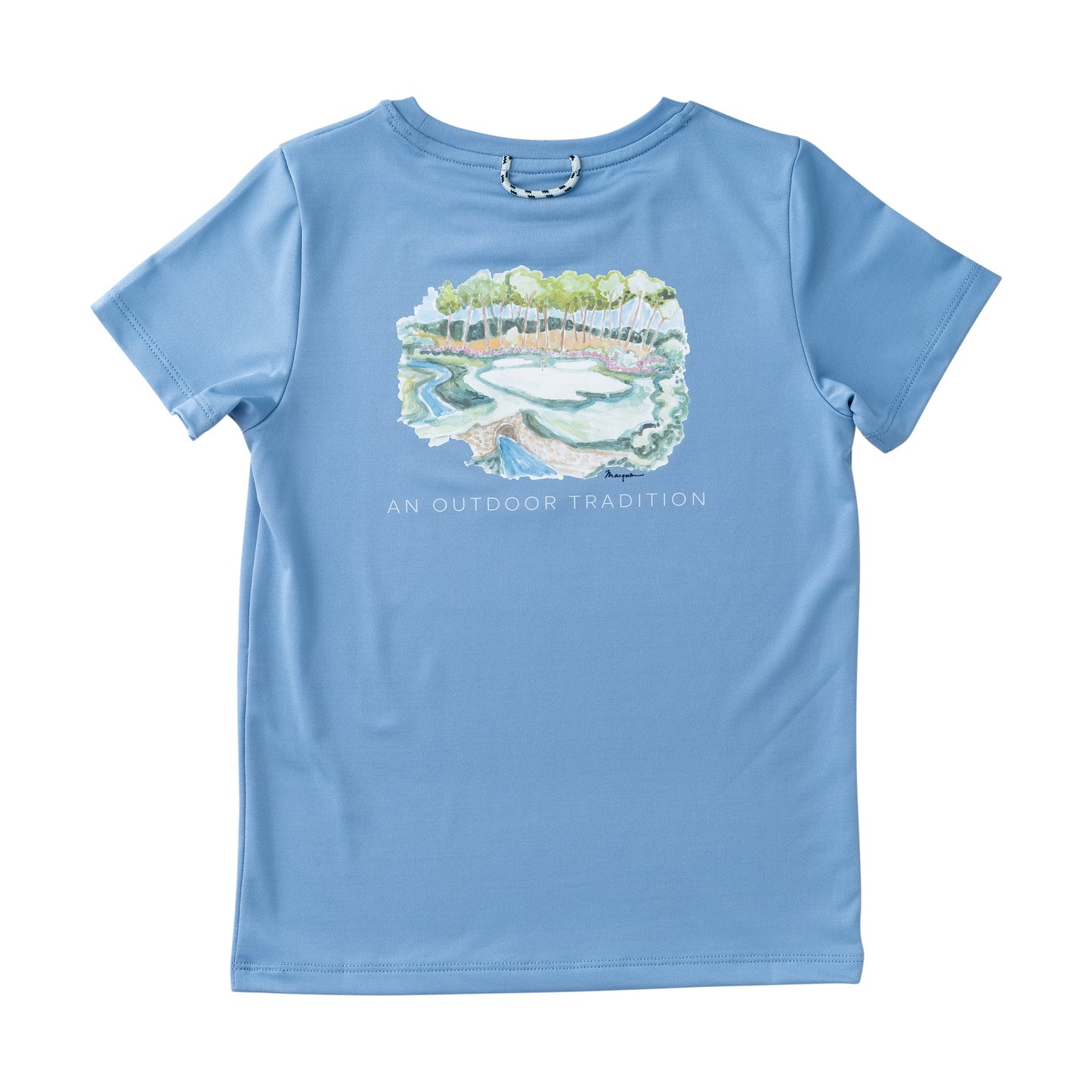 Kids Pro Performance Short Sleeve T- shirt- Ashleigh Blue