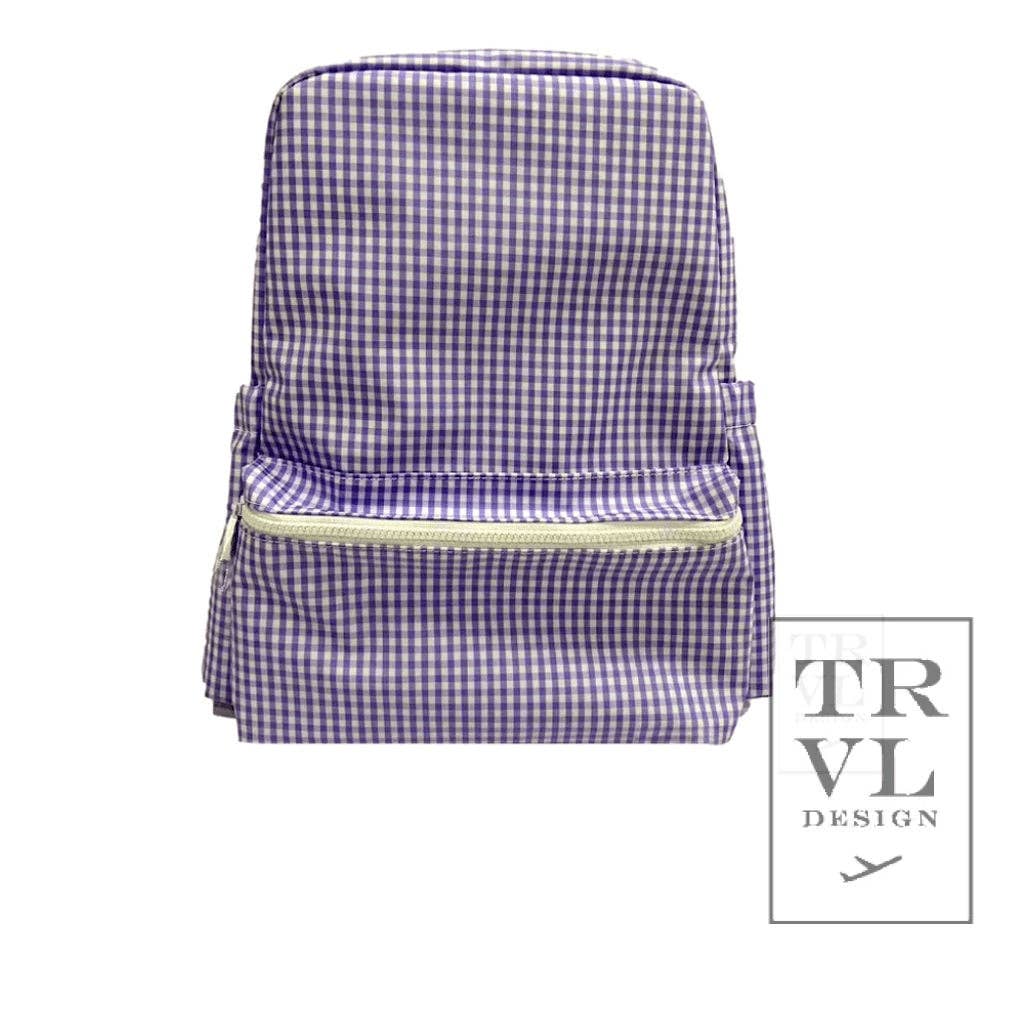 Backpacker - Backpack Gingham Lilac