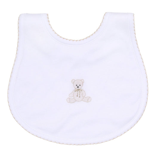 My Teddy Bib - Ivory: One Size