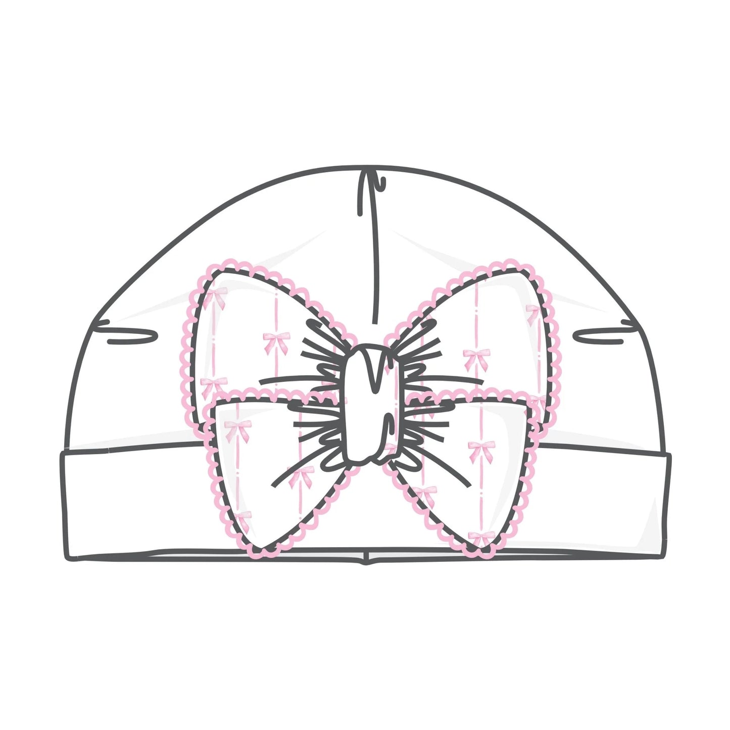 Amelia's Classics Bow Hat - Pink
