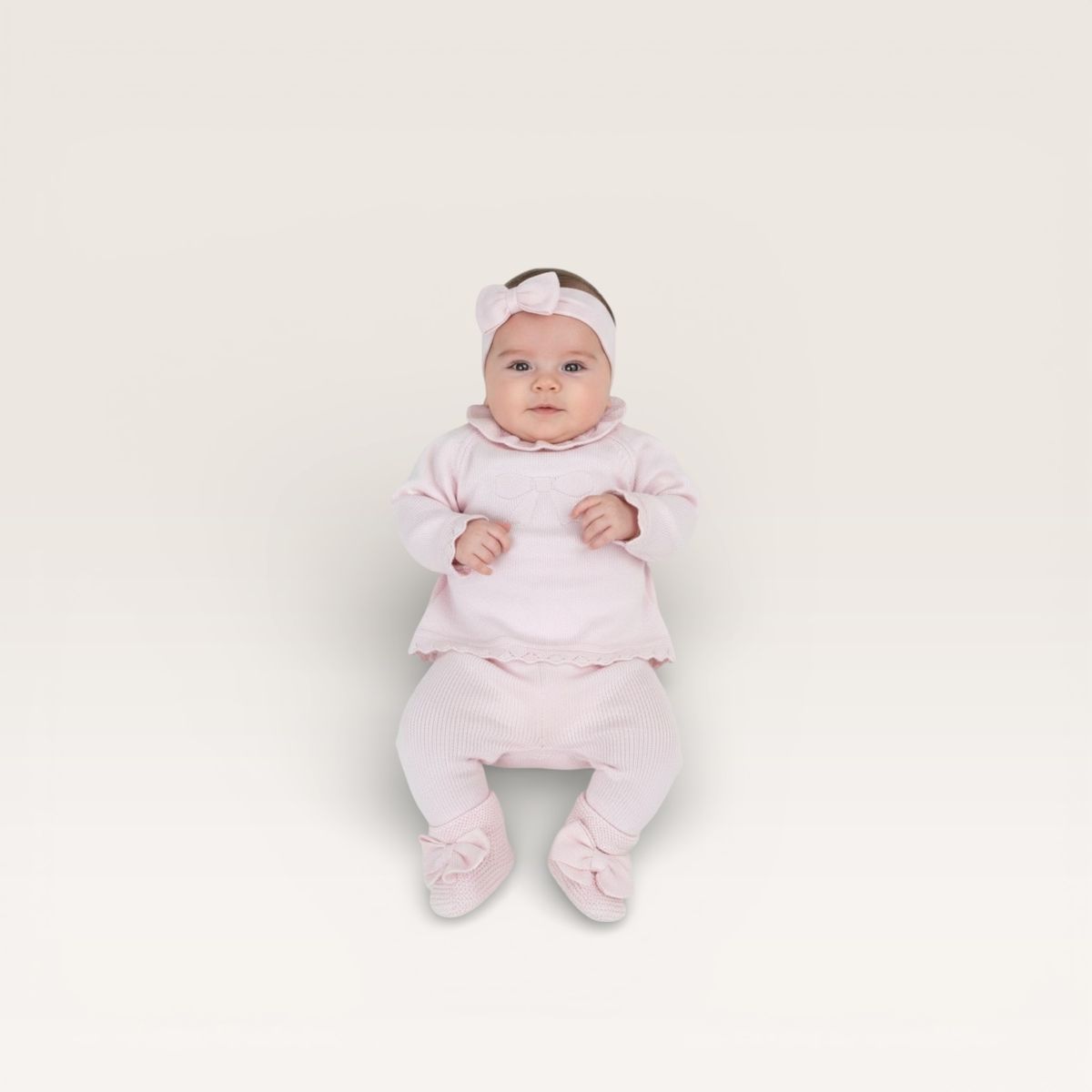 Bow Jogger Knit Set