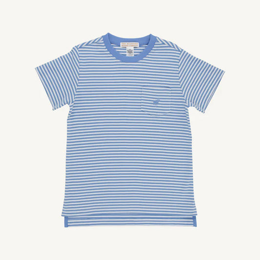 Carter Crewneck- Sunrise Blvd Blue Stripe