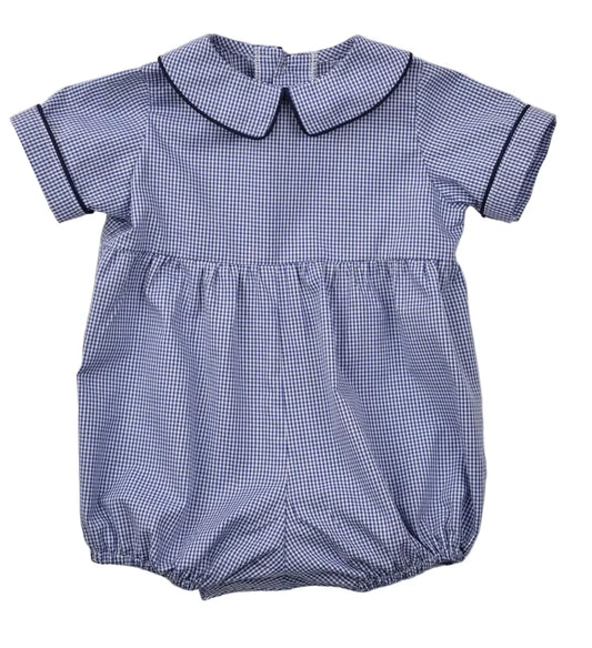 Funtasia Too Carter Bubble- Navy Mini Check