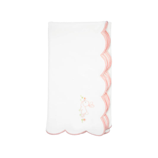 Sleepy Bunny Blanket: Pink