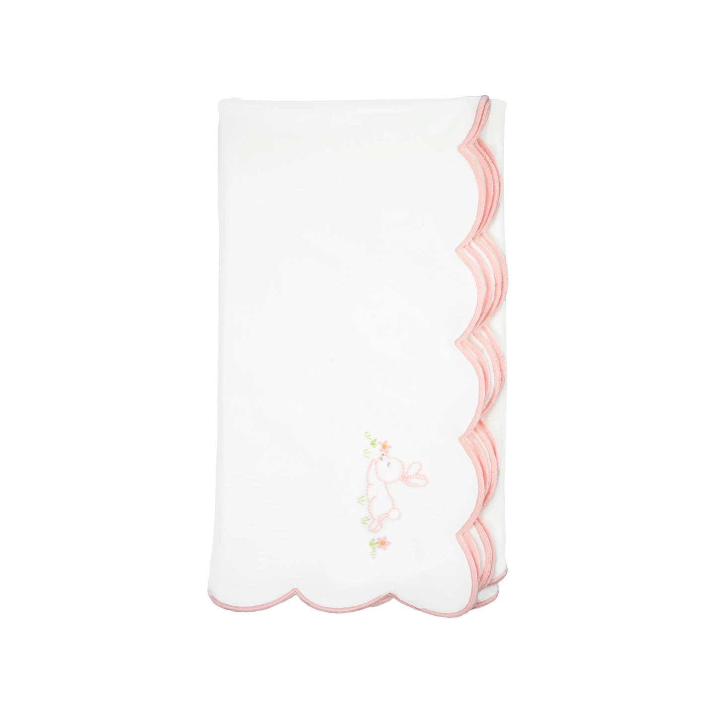 Sleepy Bunny Blanket: Pink