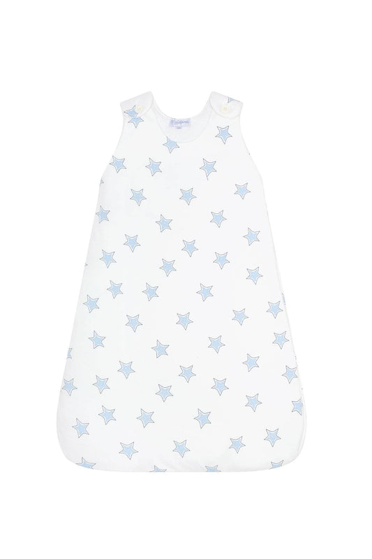 Blue Sack Stars Print Winter: Blue