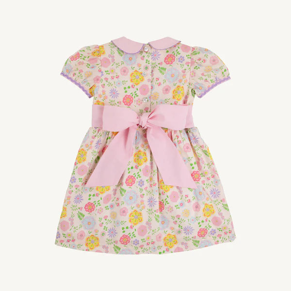 Cindy Lou Sash Dress - Boca Grande Begonia