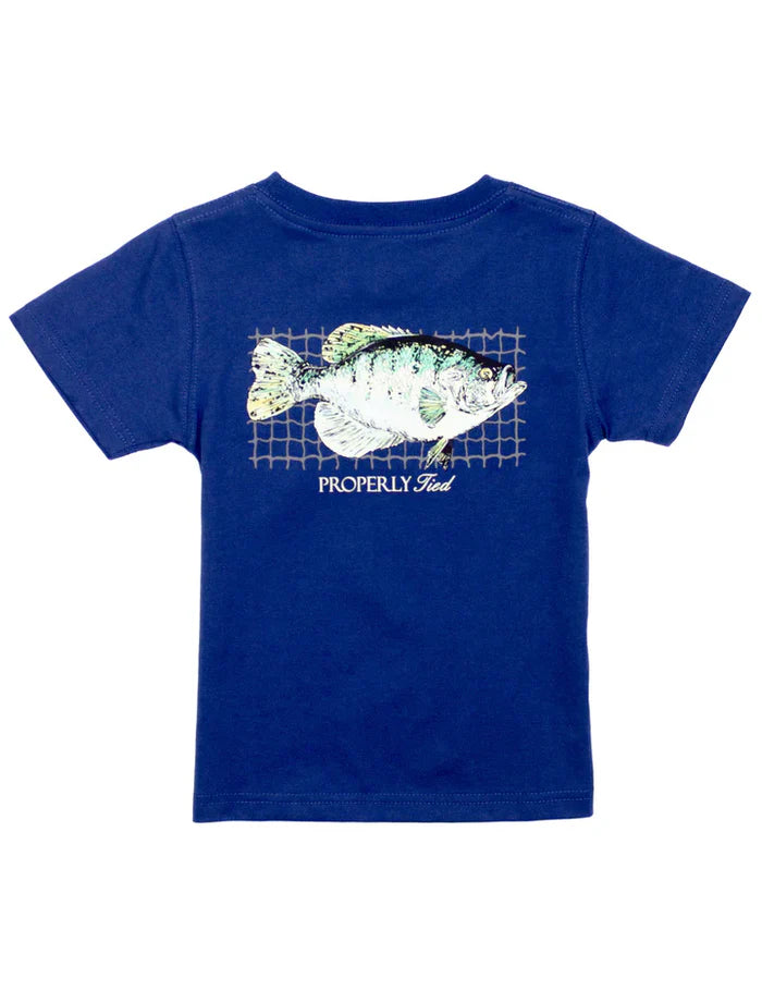 Boys Crappie SS River Blue