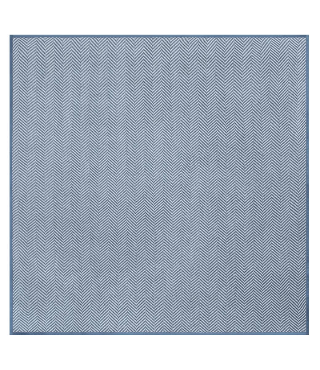 Harborview Herringbone Cornflower Blanket: Original Chappy Wrap