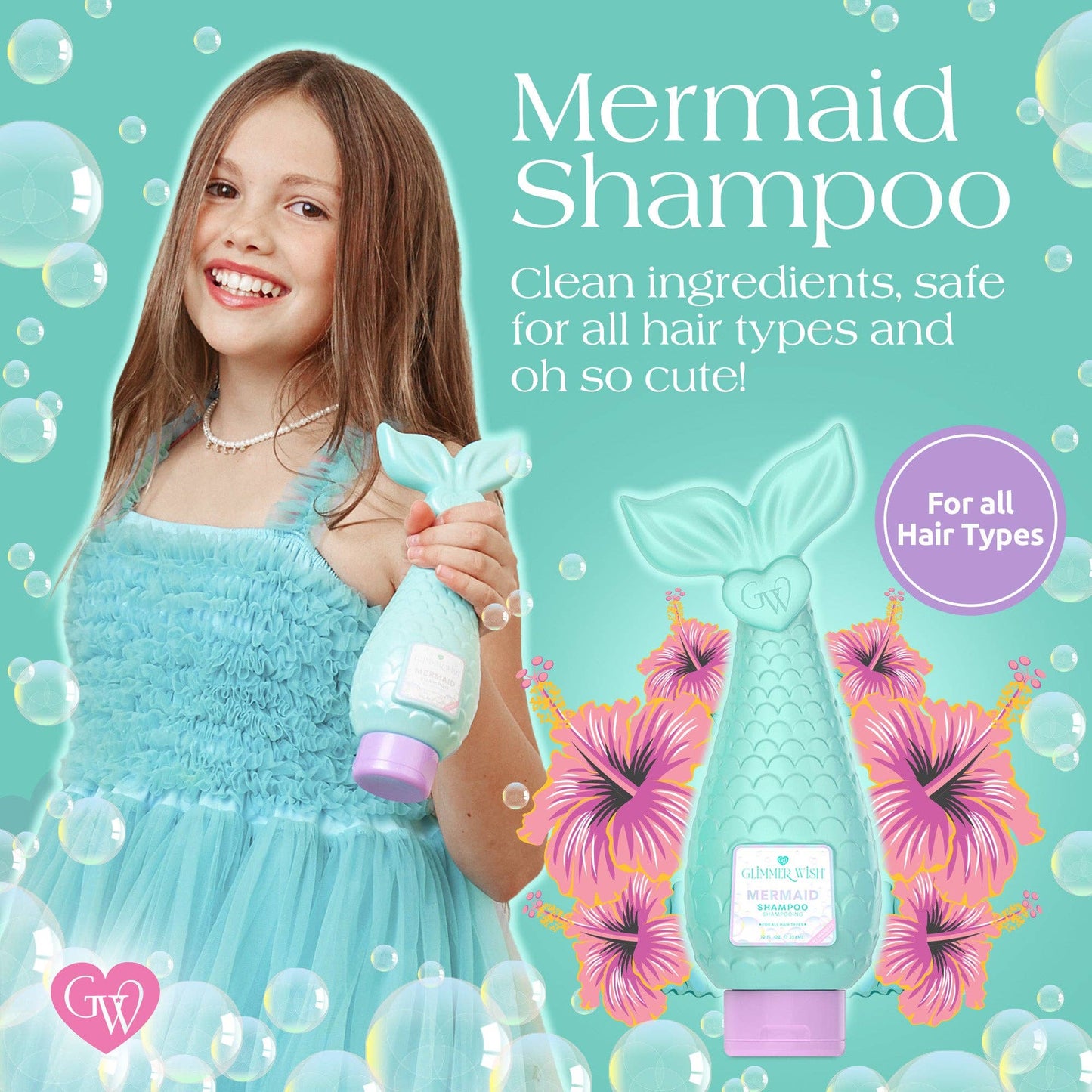 Mermaid Shampoo — Fragrance Free & Dye Free