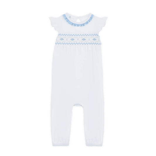 Dreamy Hydrangeas Smocked Playsuit