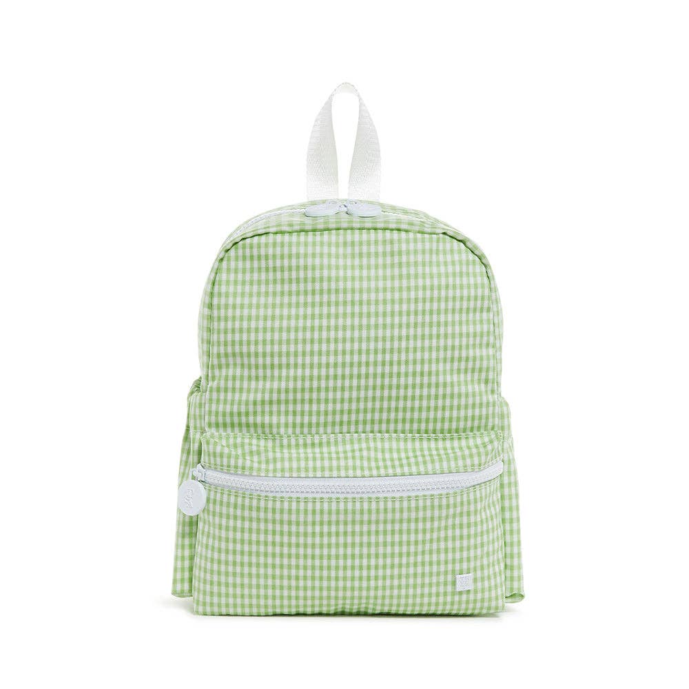 MINI BACKER - GINGHAM LEAF