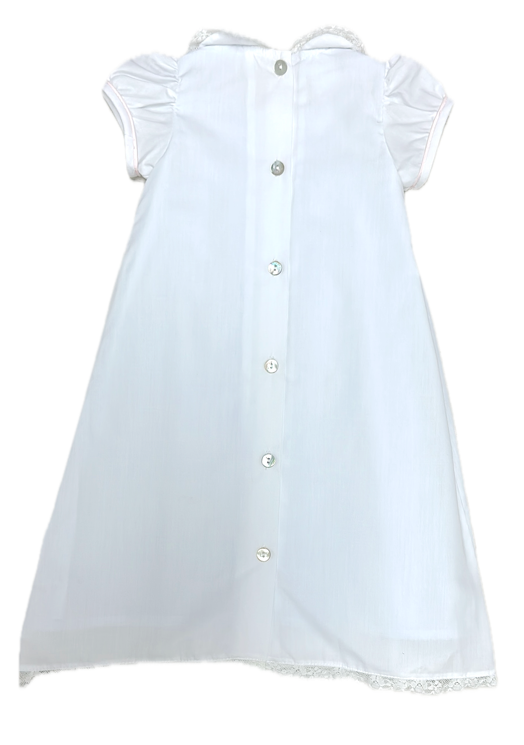 Heirloom baby girls daygowns set( bib and hat): NB