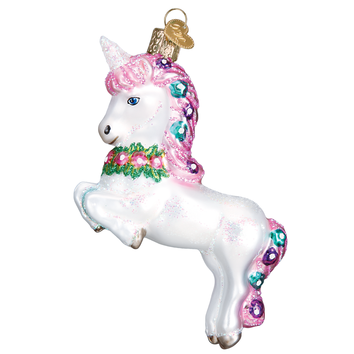 Prancing Unicorn Ornament