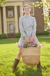 Amore Dress- Wisteria Floral