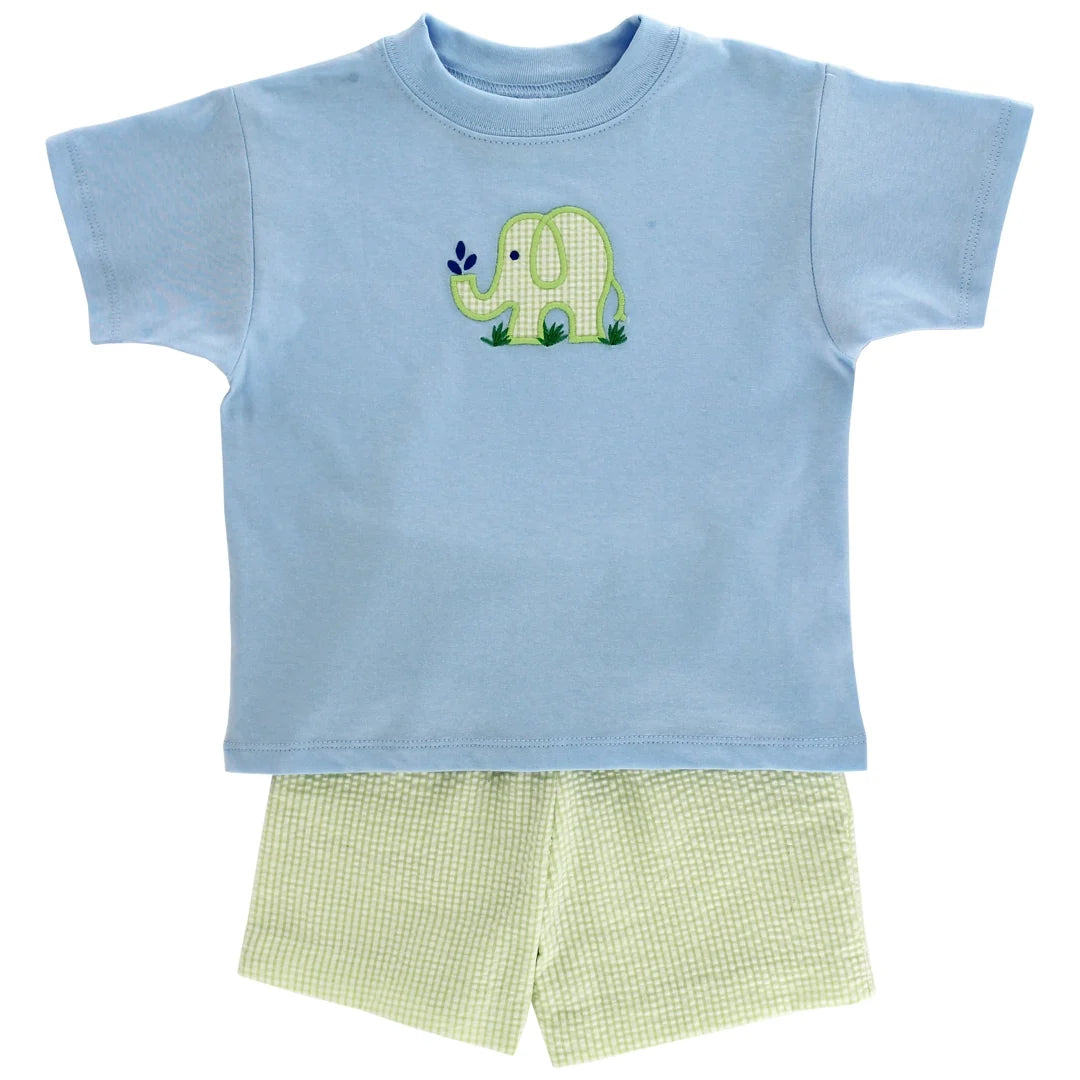 Ele-Fun Times- Boys Short Set