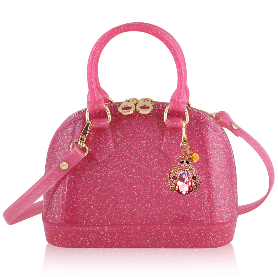 Cate in Hot Pink Sparkle: Charming Addition: Little Lady