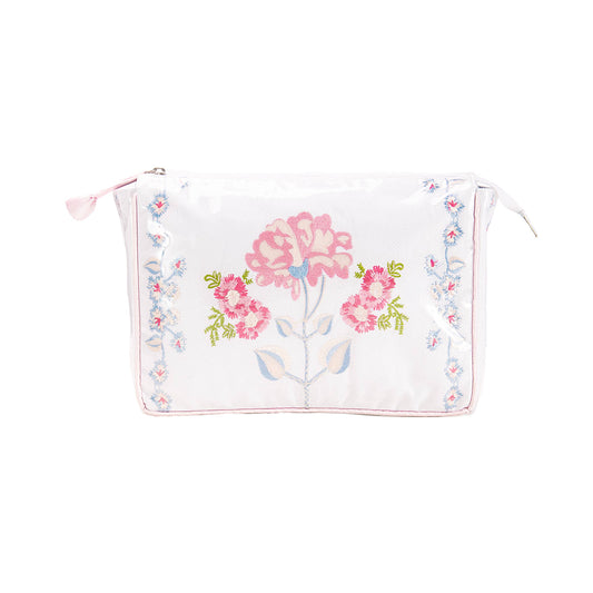 Peony Large Make- Up Bag: PINK