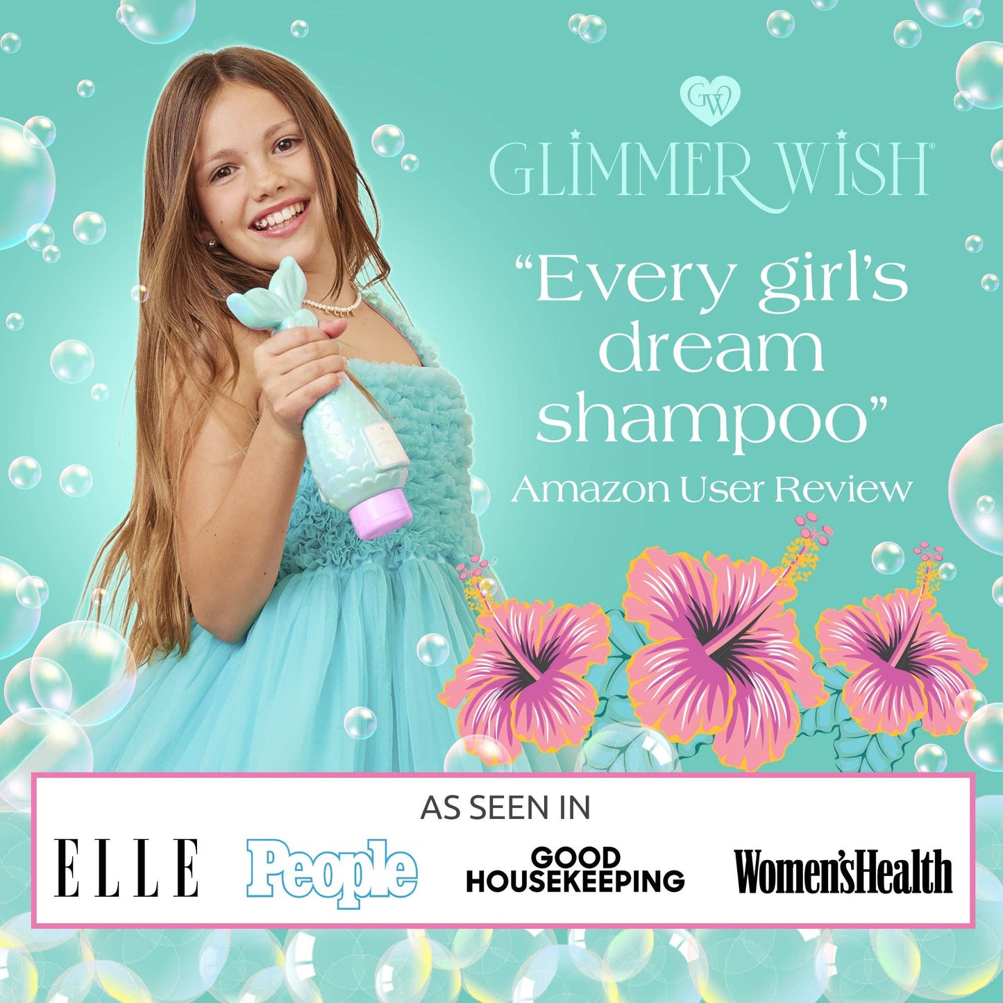 Mermaid Shampoo — Fragrance Free & Dye Free