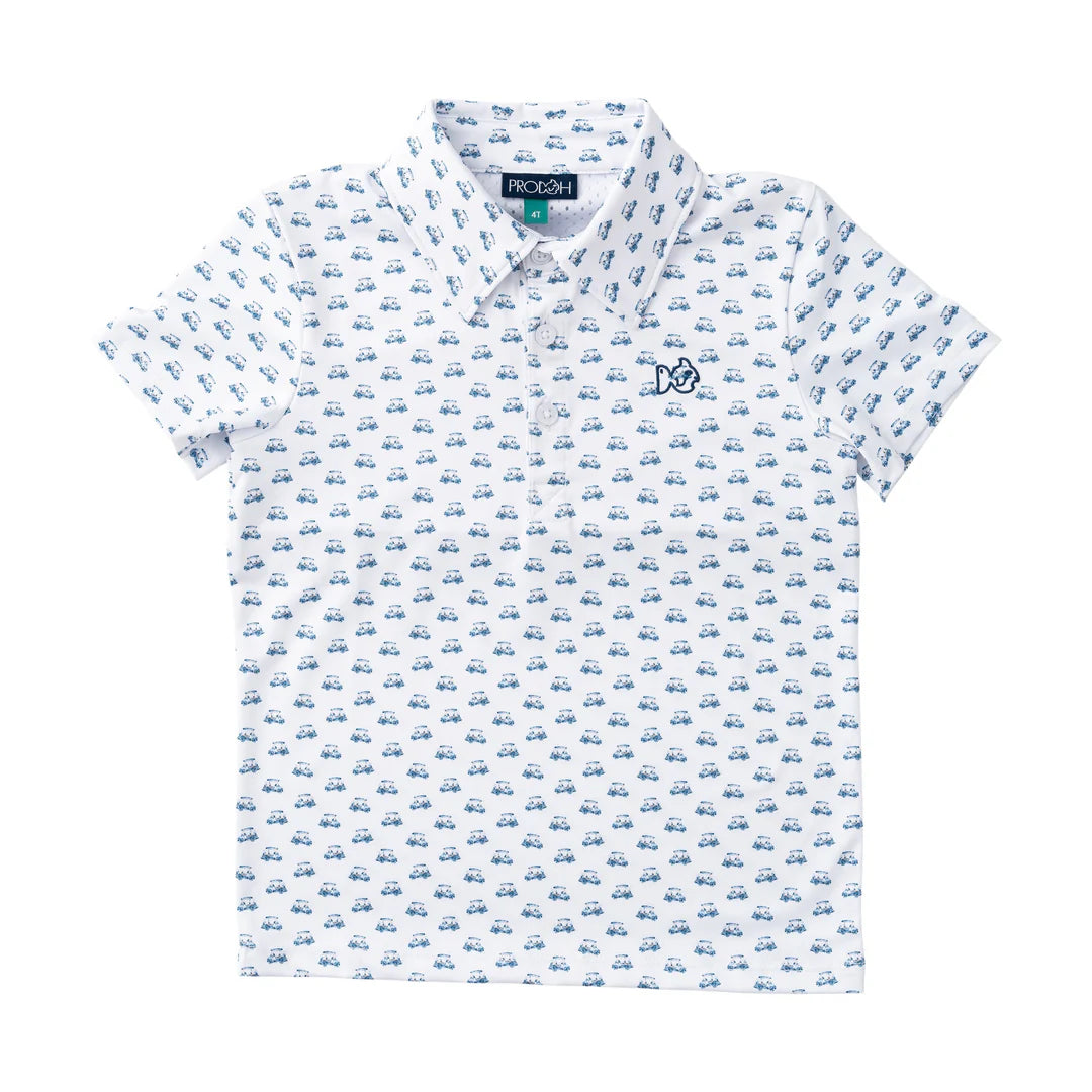 Boys Short Sleeve Pro Performance Polo