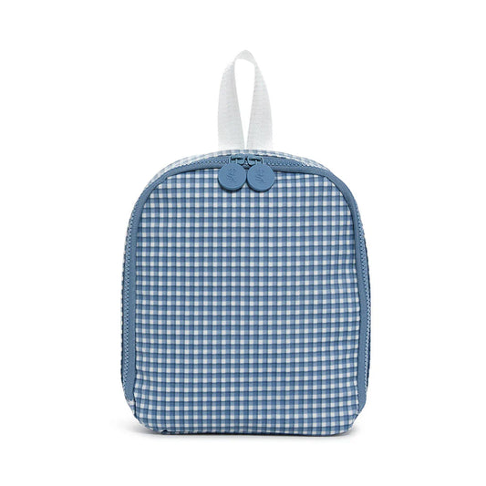 Bring It To Lunch Bag-Rodeo Check Indigo