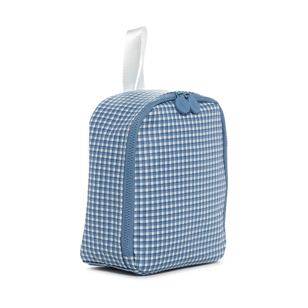 Bring It To Lunch Bag-Rodeo Check Indigo