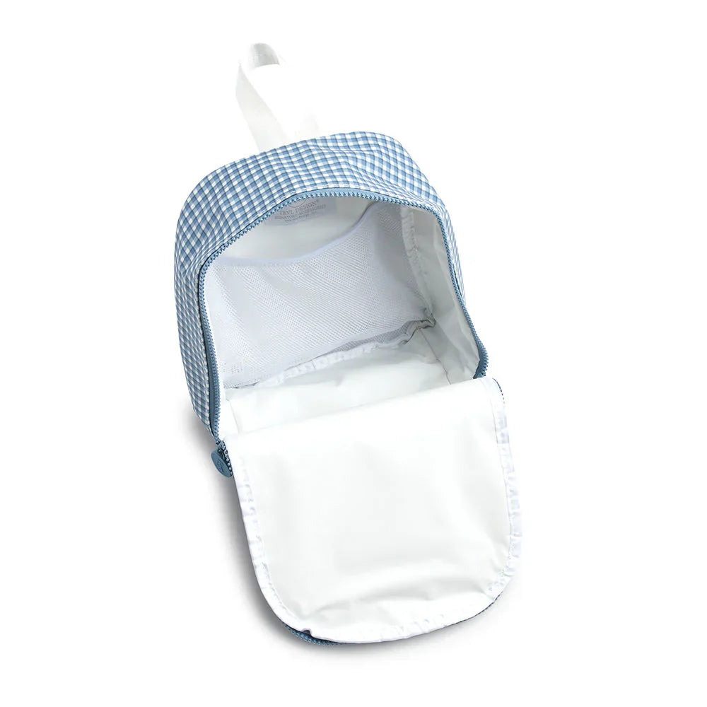 Bring It To Lunch Bag-Rodeo Check Indigo