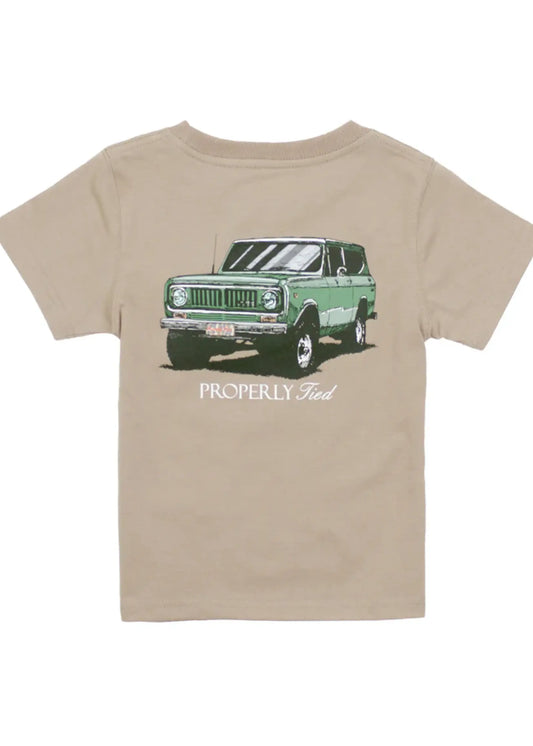Boys Joyride SS Sand