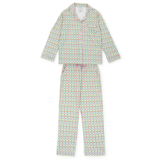 Alee Long Sleeve Pant Set- Tree Topper Bows