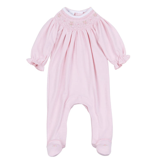 Lillian Bishop Footie-Pink