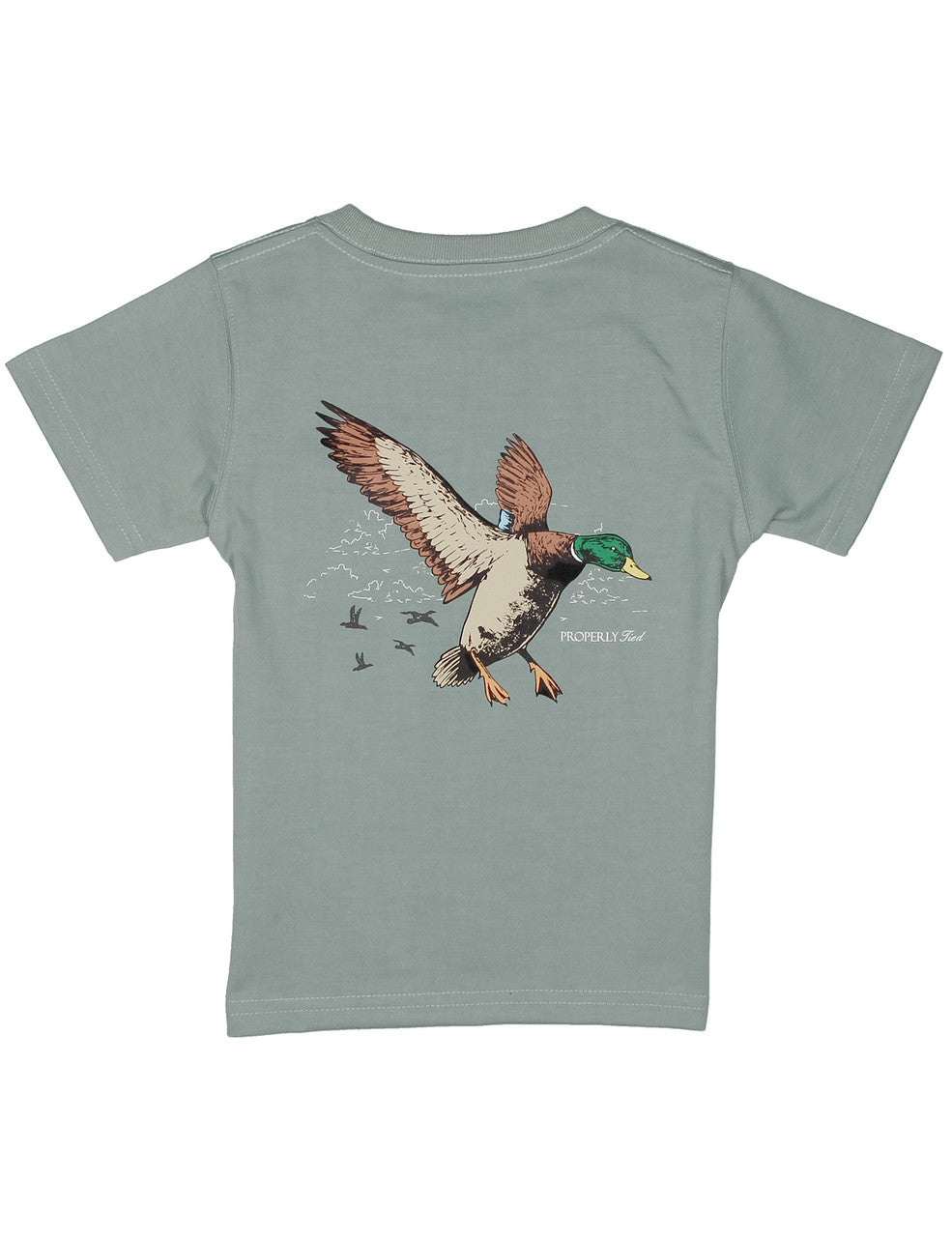 Boys Mallard Flight SS Fog