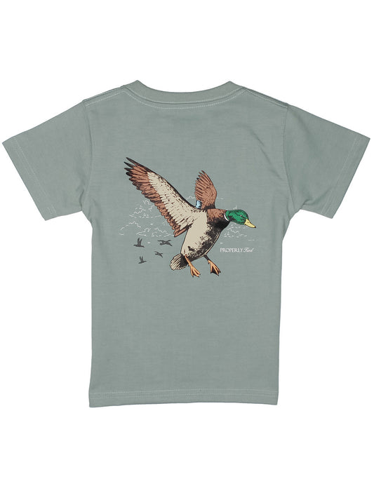 Boys Mallard Flight SS Fog