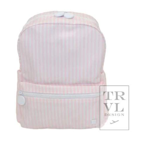Mini Backpacker-Pimlico Stripe Pink Backpack