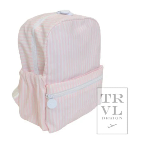Mini Backpacker-Pimlico Stripe Pink Backpack