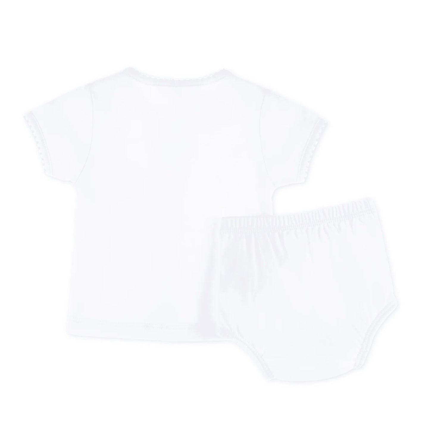 Noah's Ark Diaper Cover Set - Light Blue