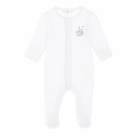 Noah's Ark Footie - Pink