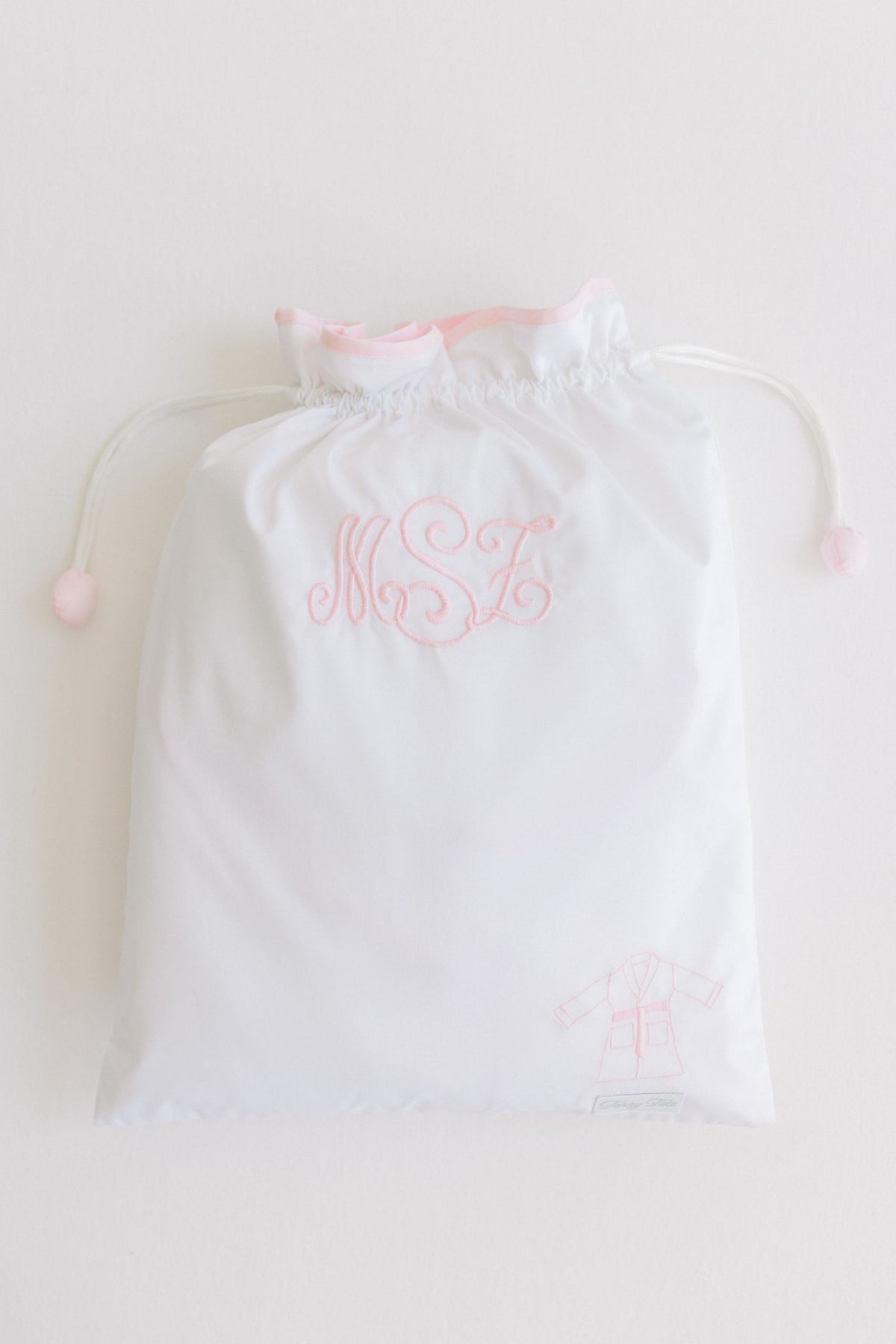 Women’s Bathrobe – Pink Scallops