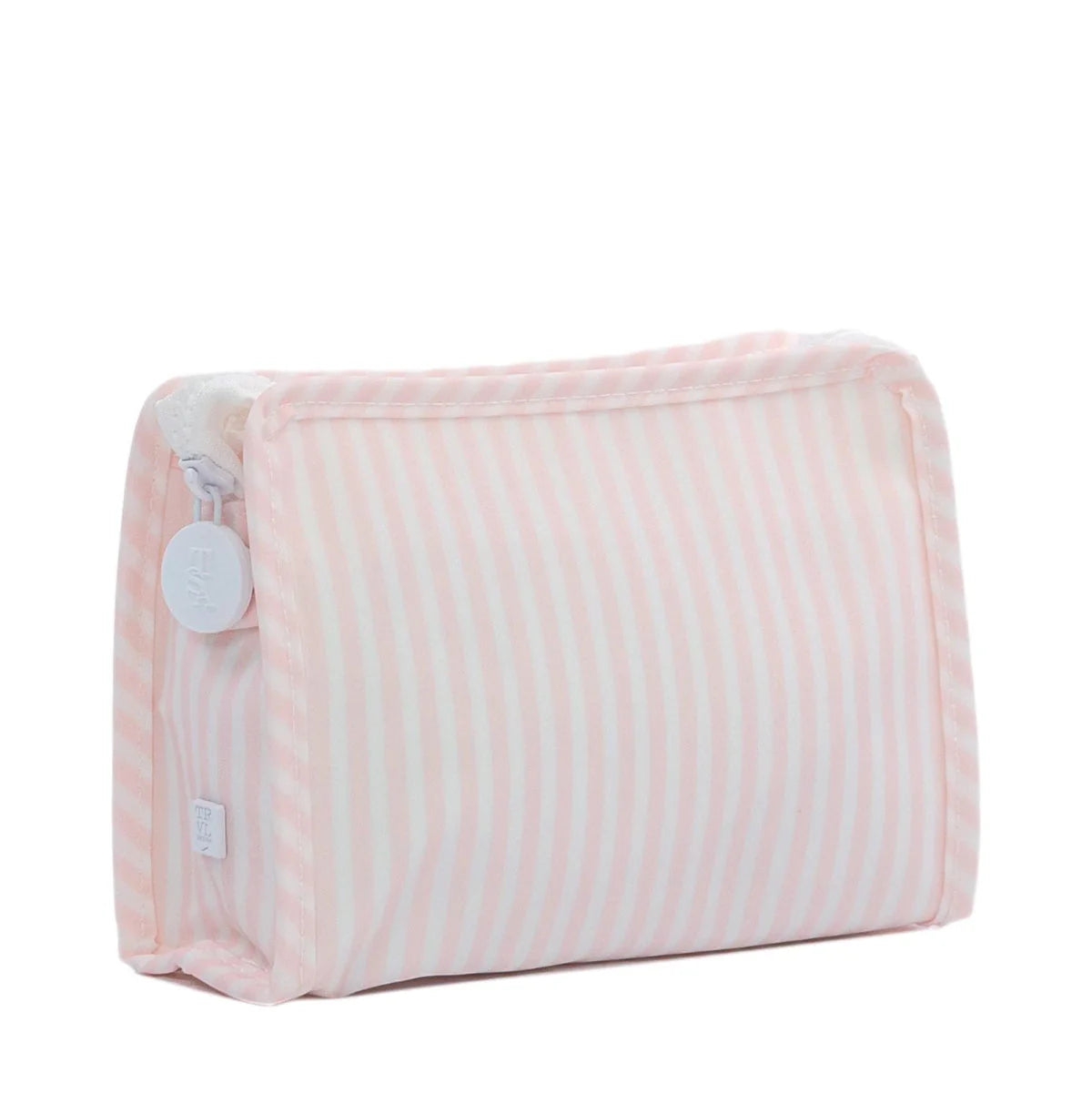Roadie Small Zip Pouch-Pimlico Stripe Pink