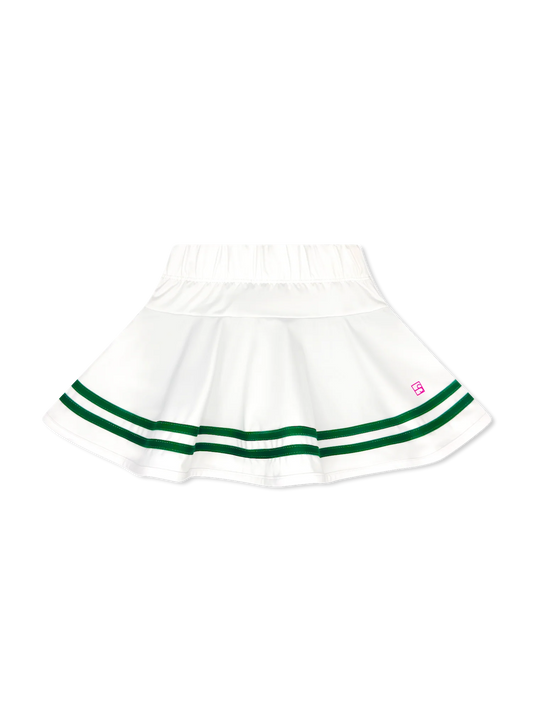 Callie Skort- Pure Coconut with Augusta Green