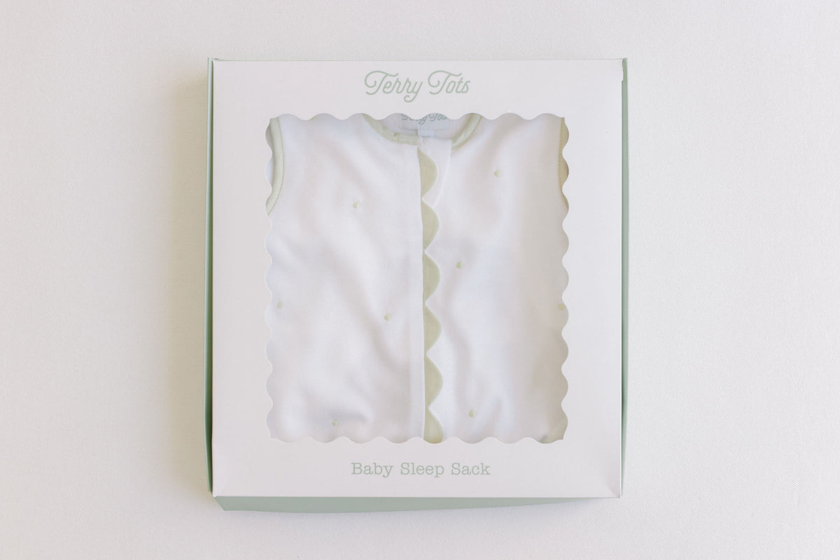 Sleep Sack - Sage Dots