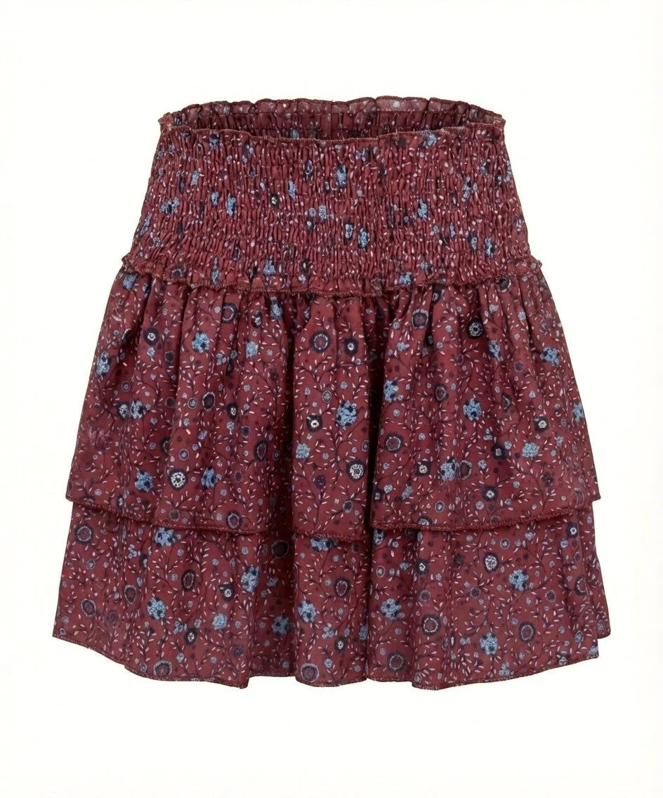 Scottie Skirt - Amber Floral