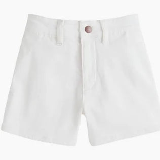 Denim Shorts - Ivory Denim