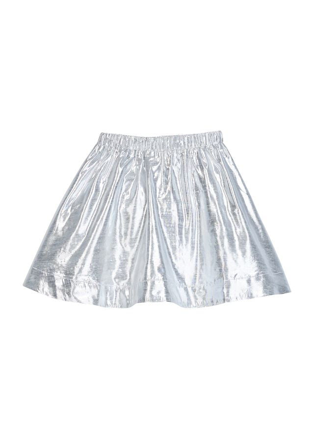 Circle Skort- Silver