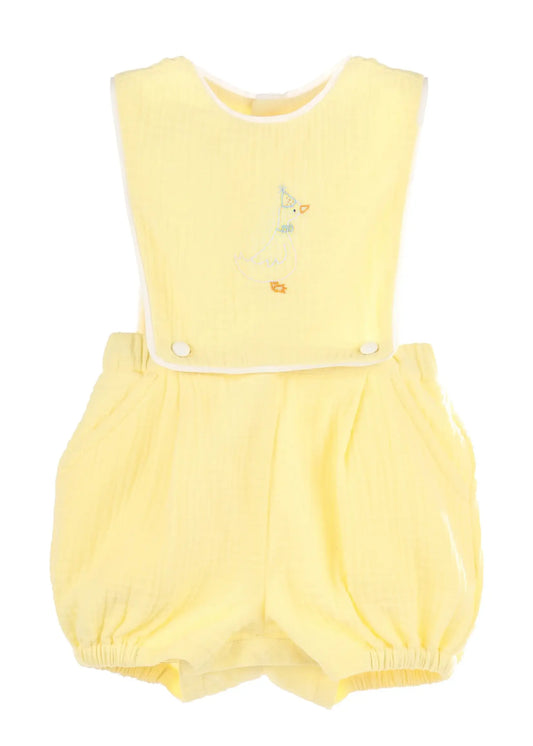 Silly Goose Boy Overall, Yellow
