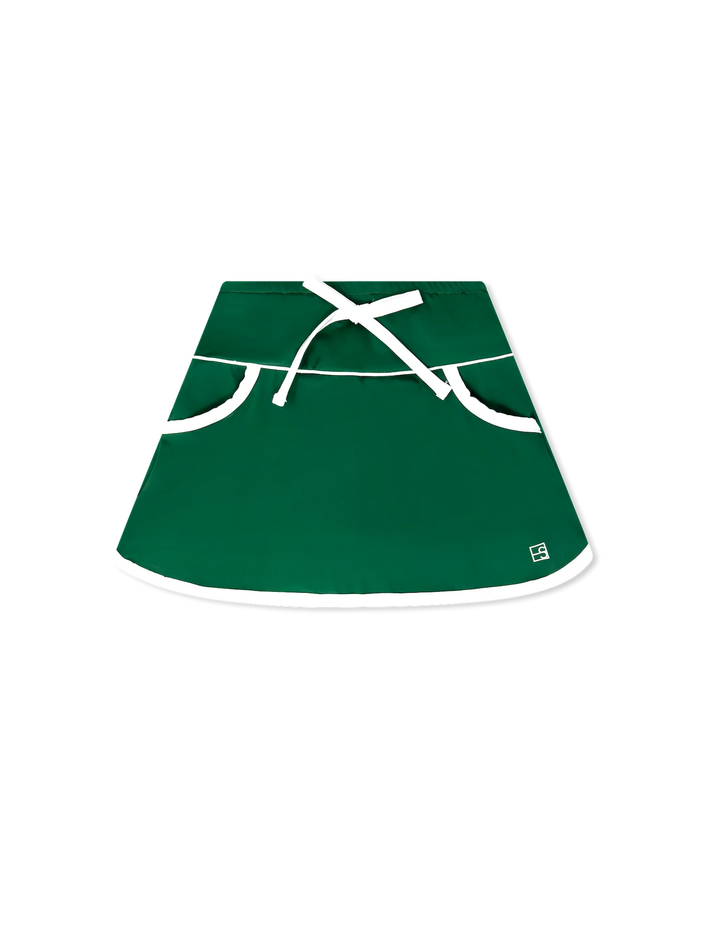 Tiffany Tennis Skort- Augusta Green with Pure Coconut