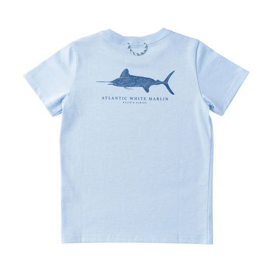 Kids Short Sleeve Cotton T- shirt- Windsurfer