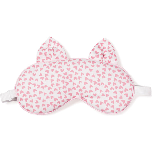 Children's Sweetheart Kitty Eye Mask - Hearts