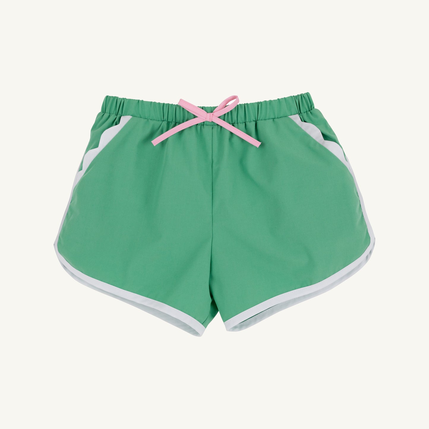 Cheryl Shorts - Gibson Island Green Broadcloth