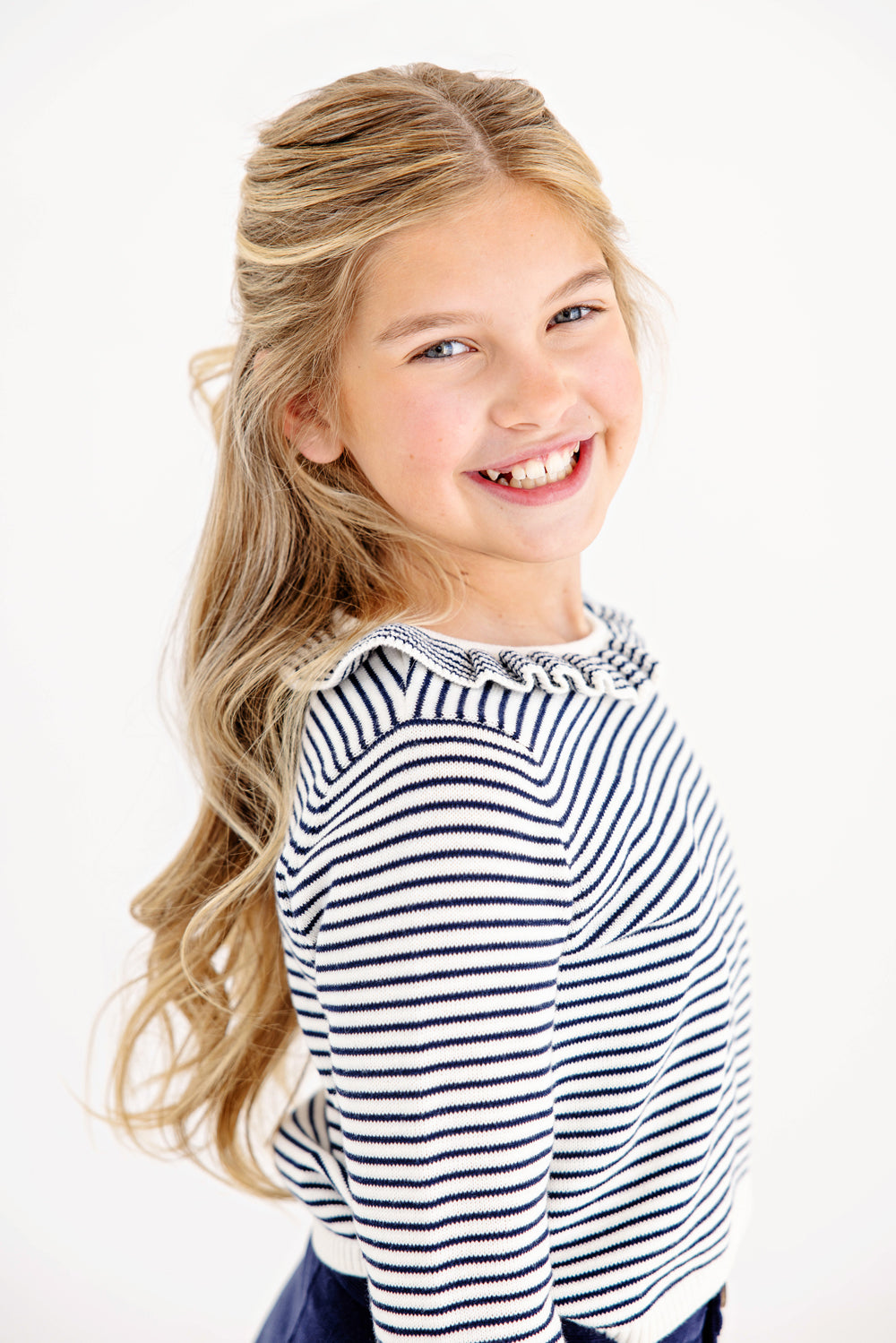 Reece Ruffle Sweater
