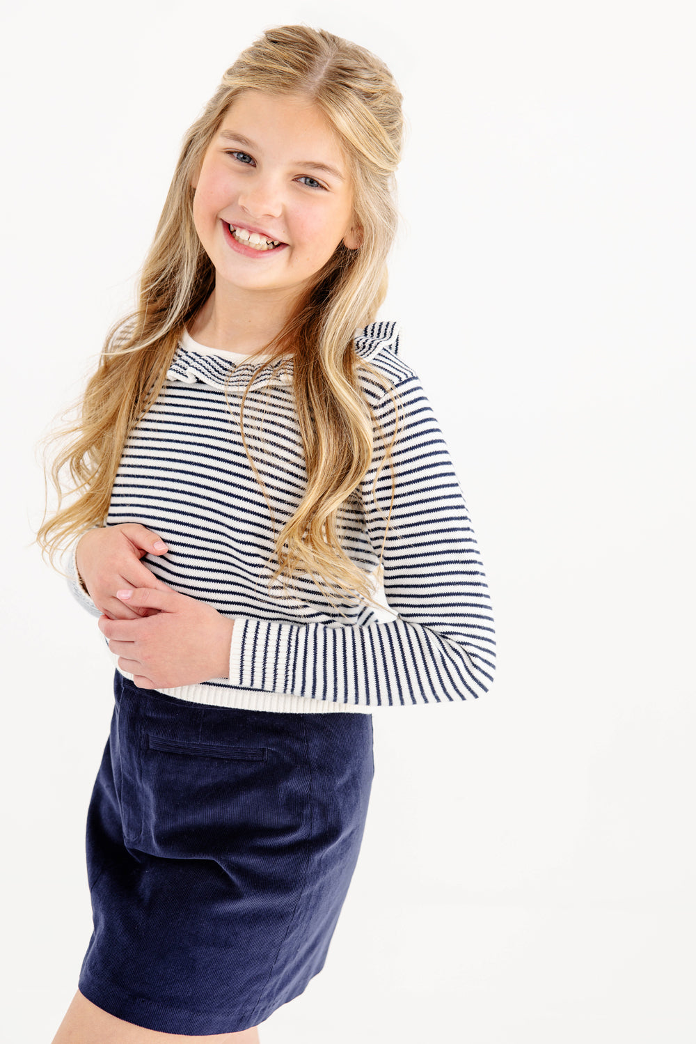 Reece Ruffle Sweater